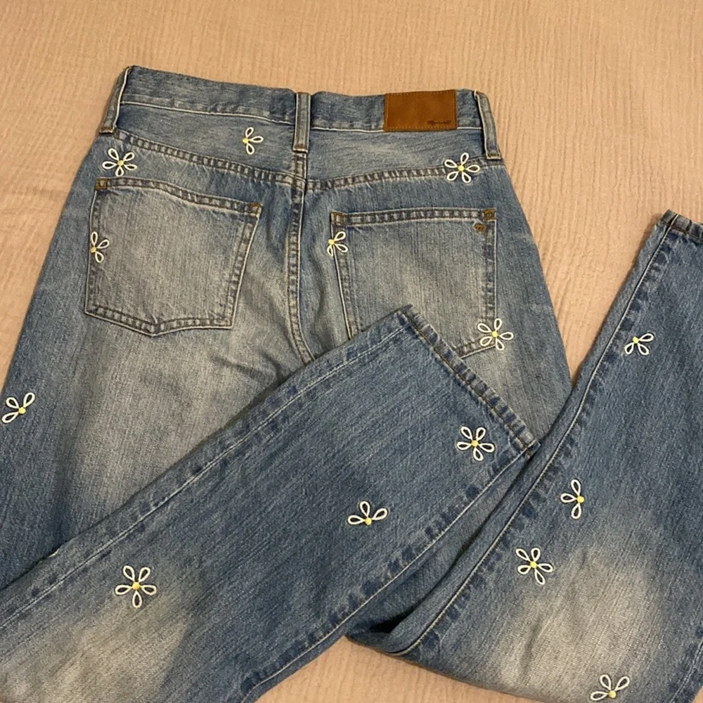 Madewell Denim Jeans with Contrast Stitching